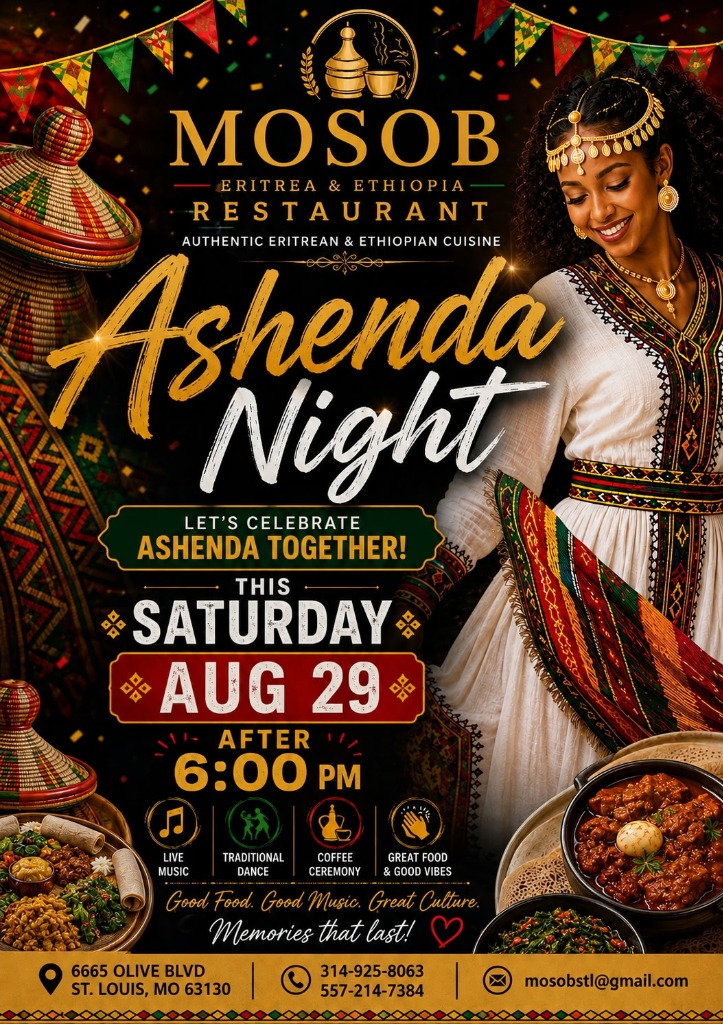 Ashenda Night - Saturday Aug 29 after 6:00 PM